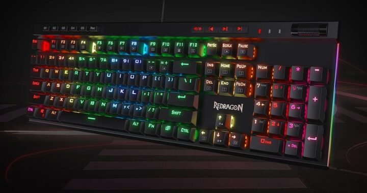 Análisis del Teclado Gaming Redragon K580 Vata: Características y Opiniones